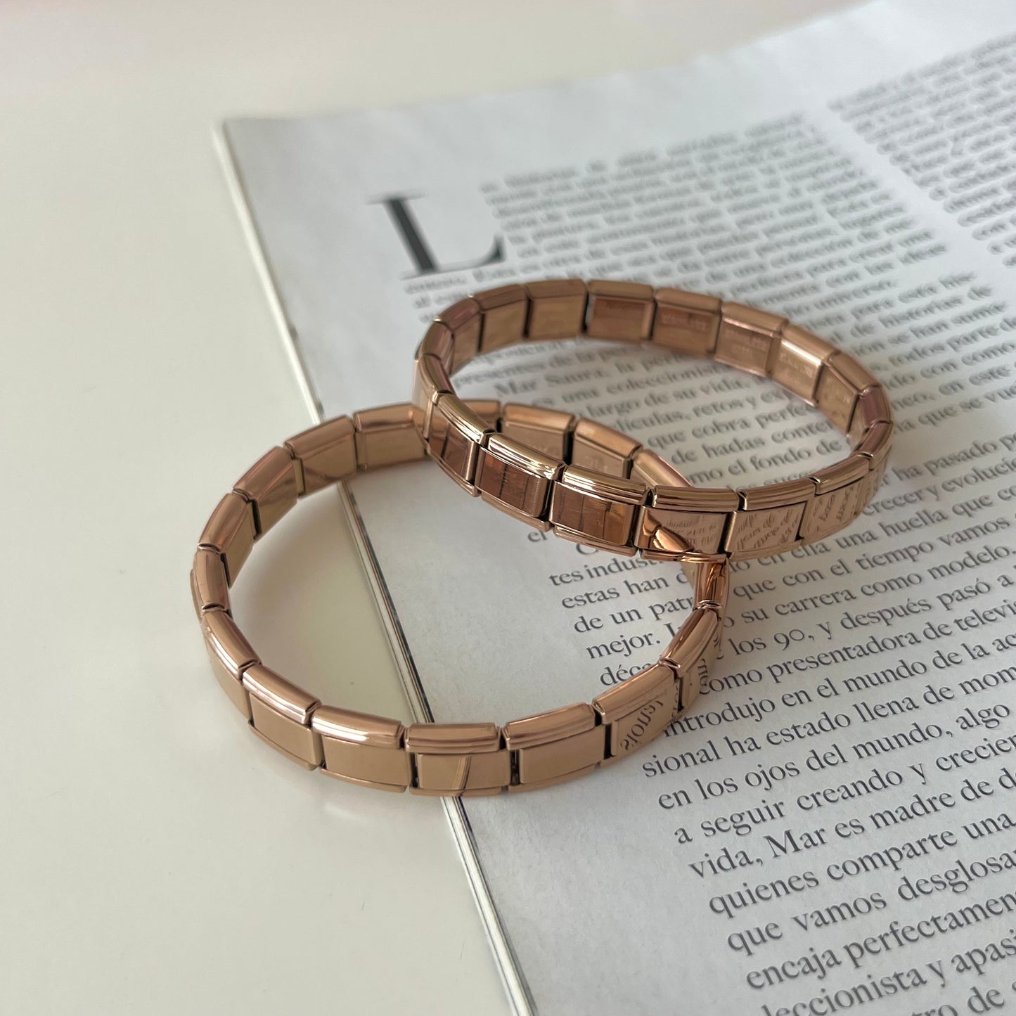 Rose Gold Italian Bracelet