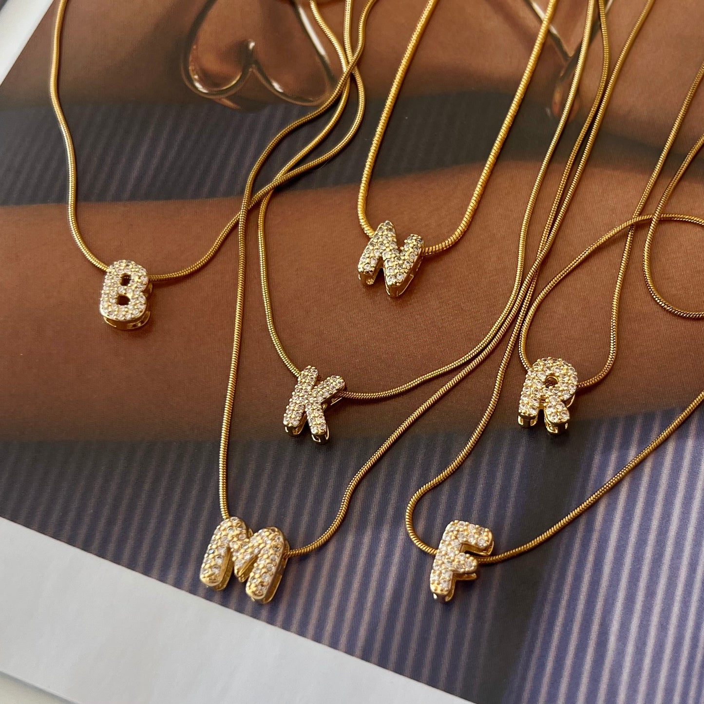 Mini Initial Necklace