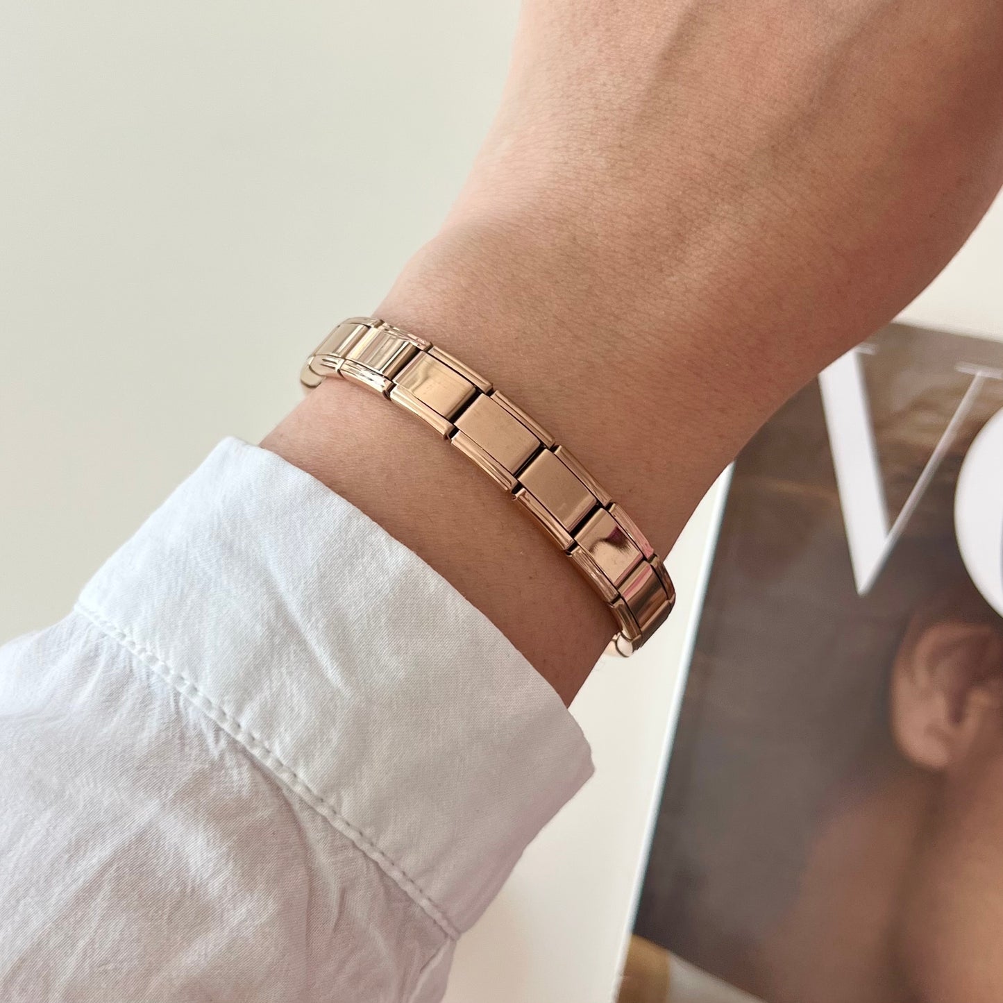 Rose Gold Italian Bracelet
