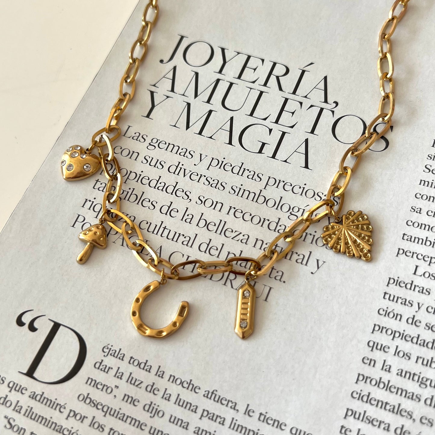 Suerte Charm Necklace