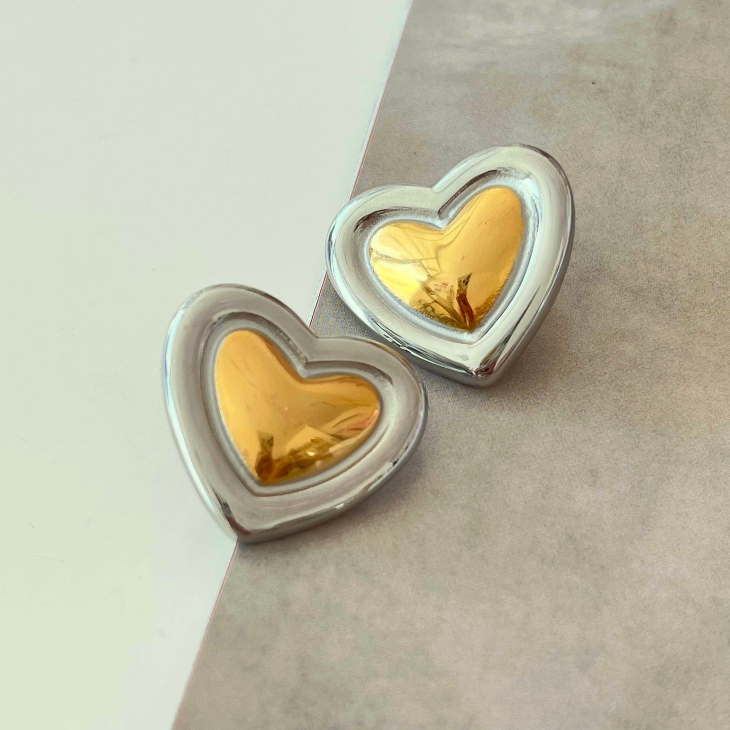 Love Silver Earrings