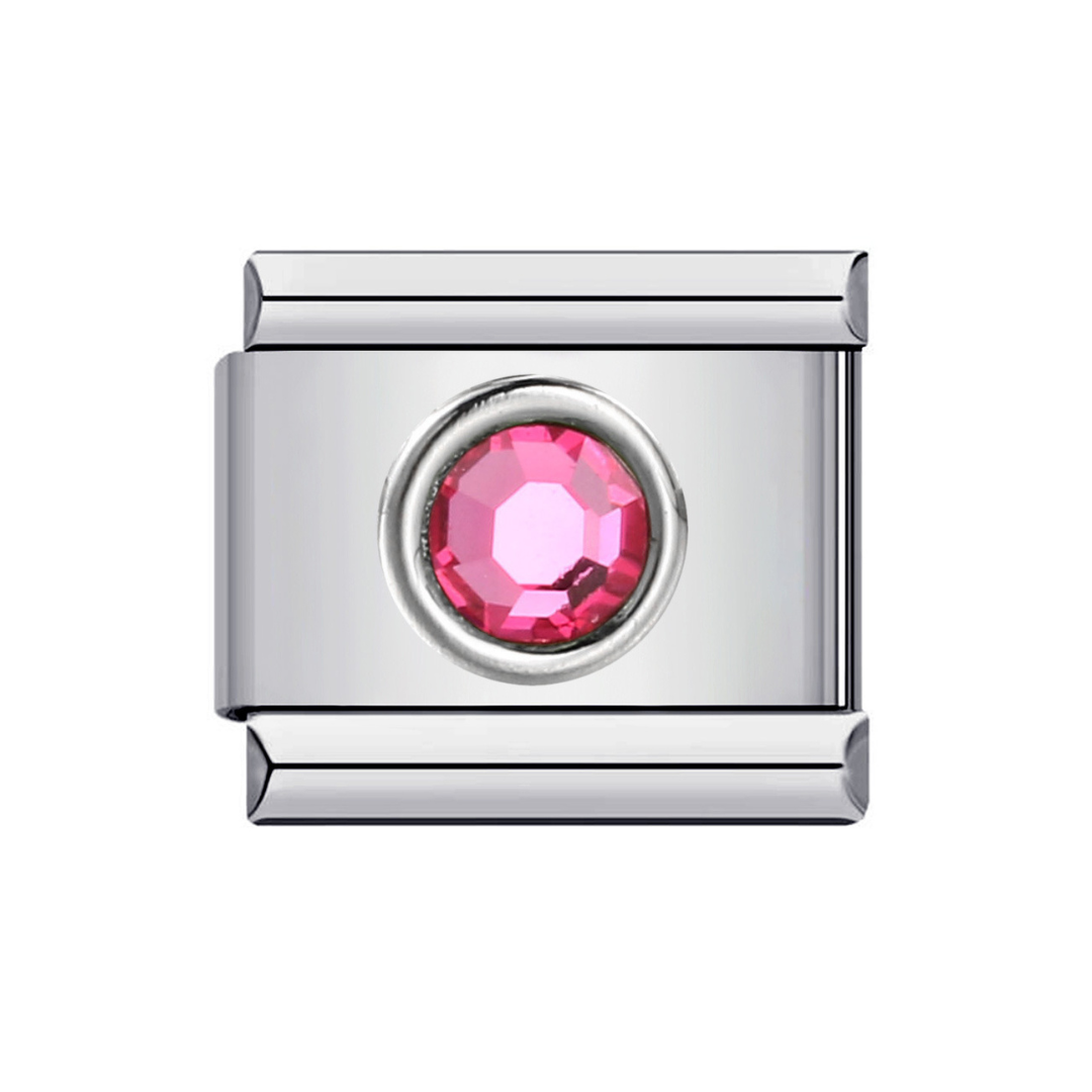 Pink Italian Charm
