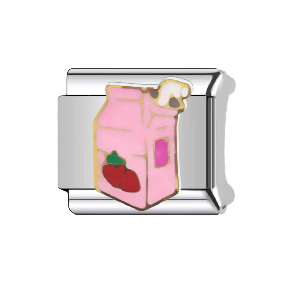 Strawberry Milk Italian Charm