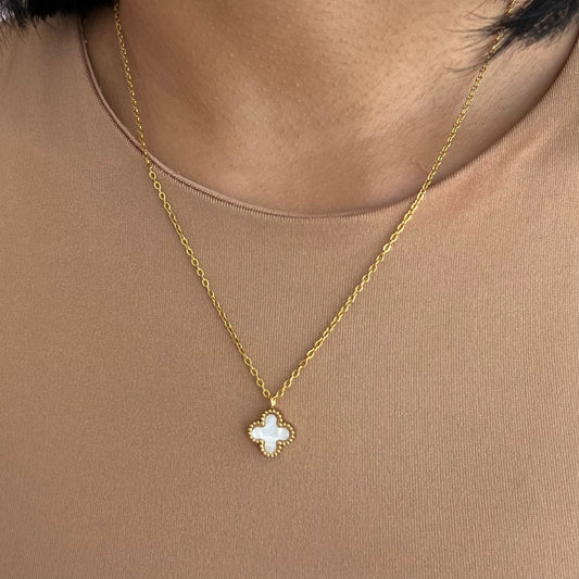 White Van Necklace