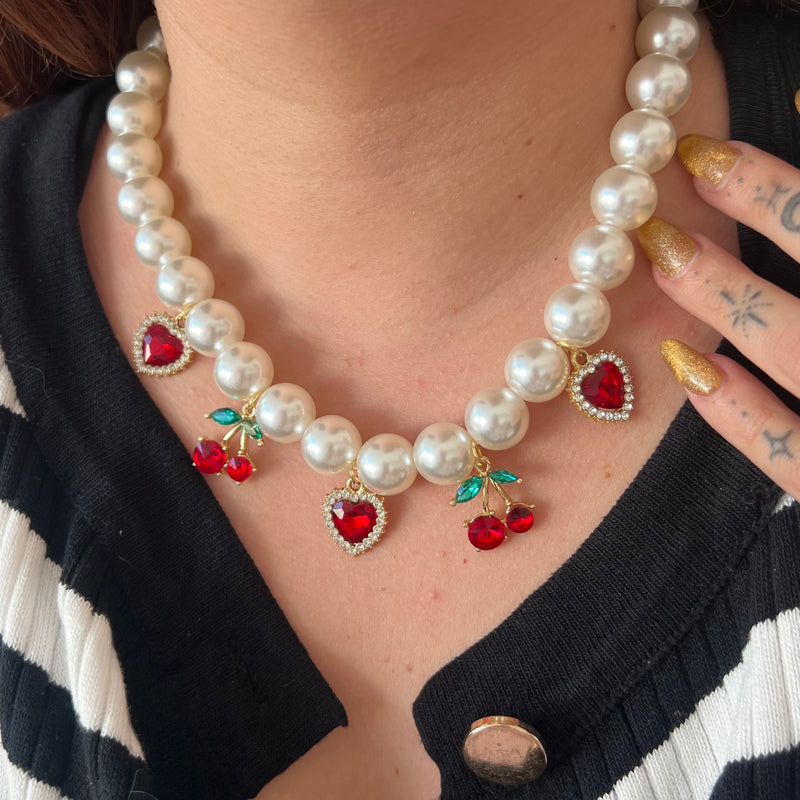 Cherry Charm Necklace