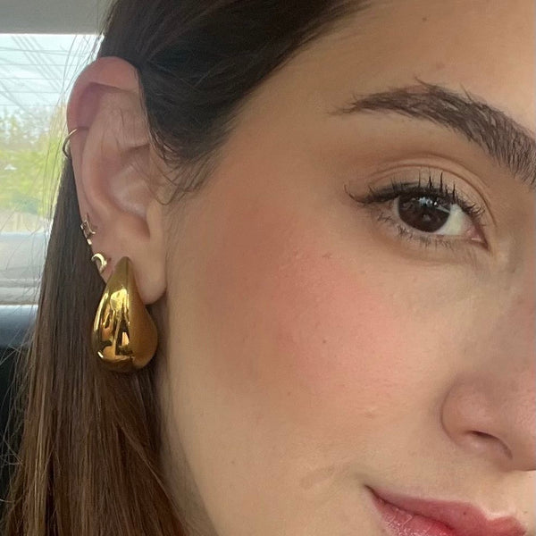 Gold Drop Earrings