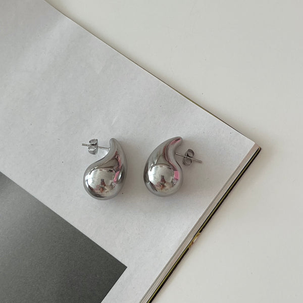 Silver Drop Earrings