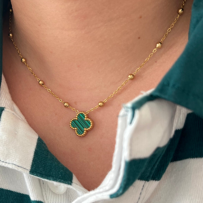 Green Van Necklace