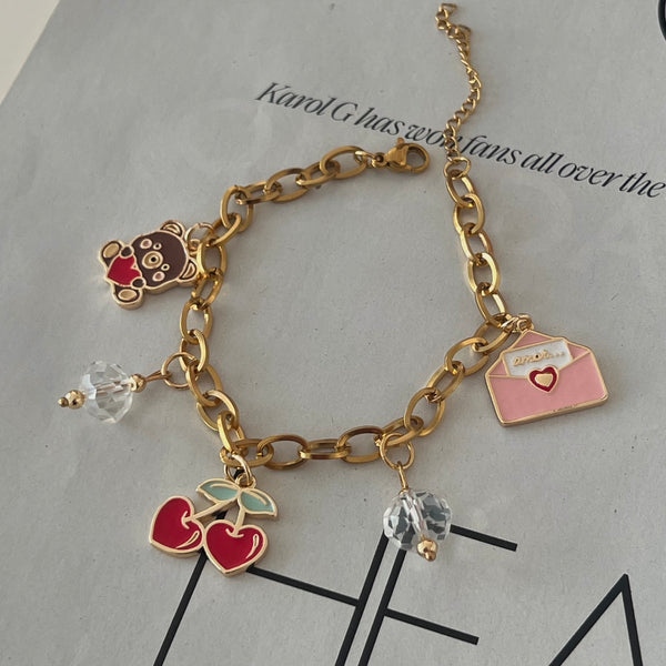 Valentines Charm Bracelet