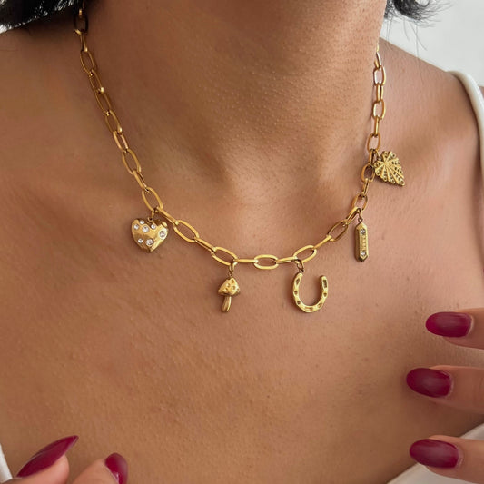 Suerte Charm Necklace