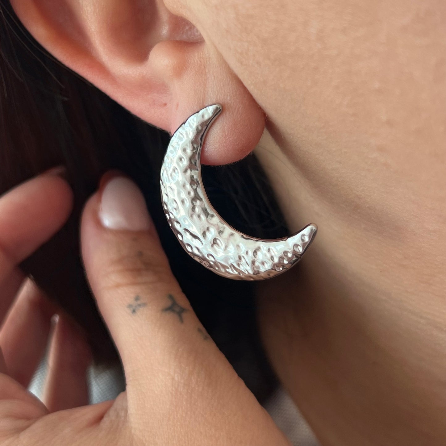 Luna Silver Earrings