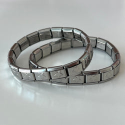 Estrellas Silver Italian Bracelet