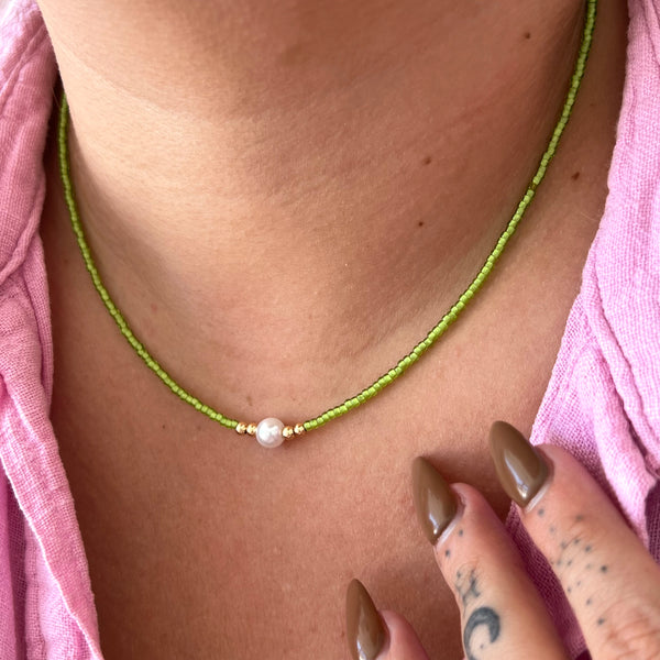 Sophie Green Necklace