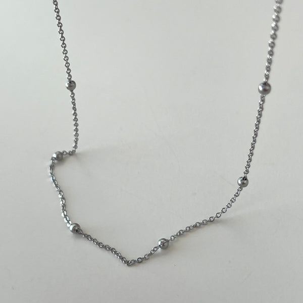 Suki Silver Necklace