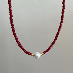 Sophie Red Necklace