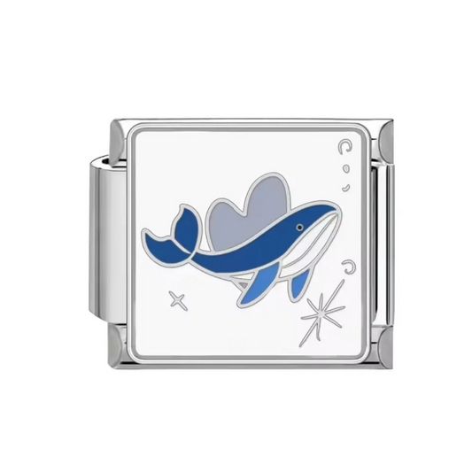 Whale Italian Charm