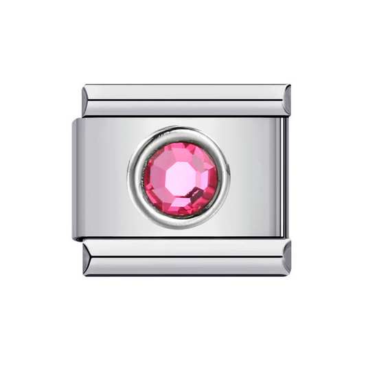 Pink Italian Charm