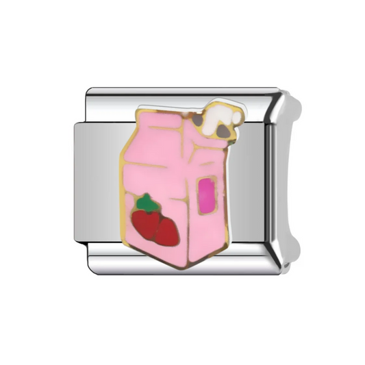 Strawberry Milk Italian Charm