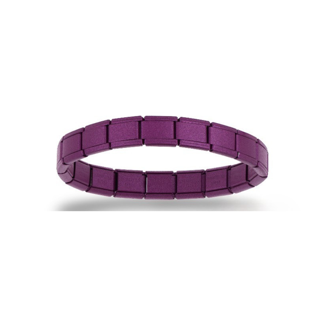 Fucsia Matte Italian Bracelet