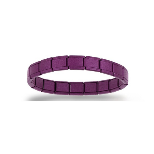 Fucsia Matte Italian Bracelet